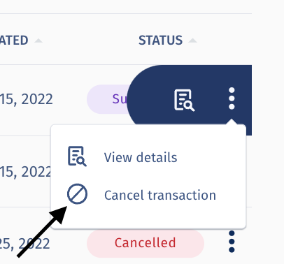 How to Cancel a Payment